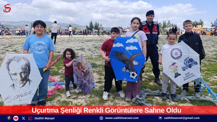 U&ccedil;urtma Şenliği Renkli G&ouml;r&uuml;nt&uuml;lere Sahne Oldu 