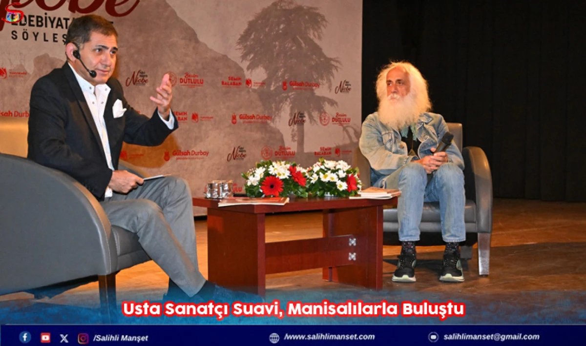 Usta Sanatçı Suavi, Manisalılarla Buluştu