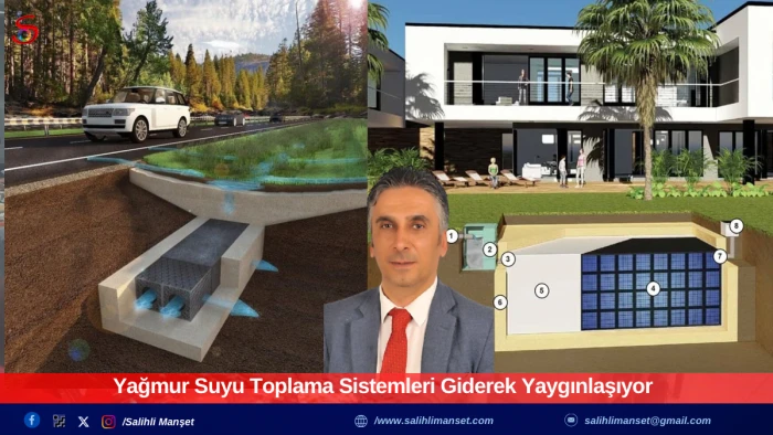 Yağmur Suyu Toplama Sistemleri Giderek Yaygınlaşıyor