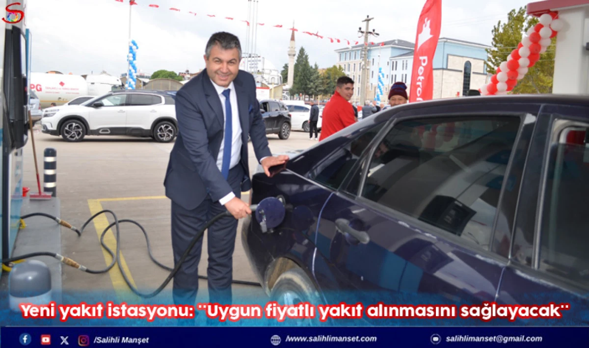 Yeni yakıt istasyonu: 'Uygun fiyatlı yakıt alınmasını sağlayacak'