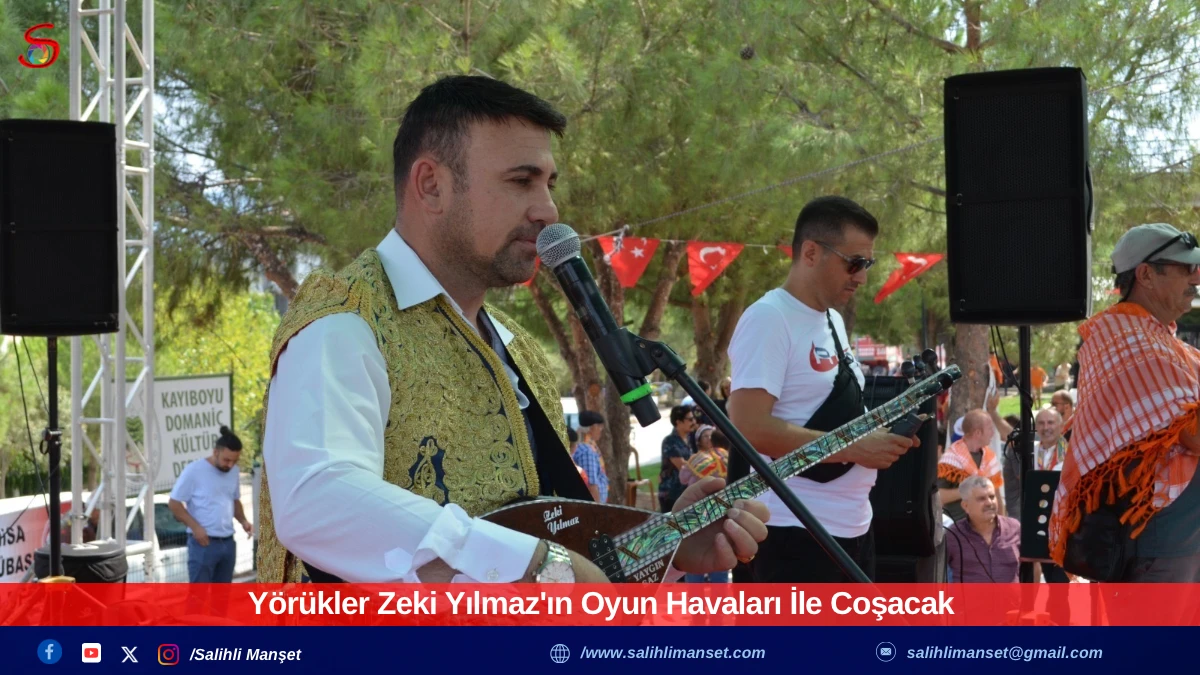 Yörükler Zeki Yılmaz'ın Oyun Havaları İle Coşacak