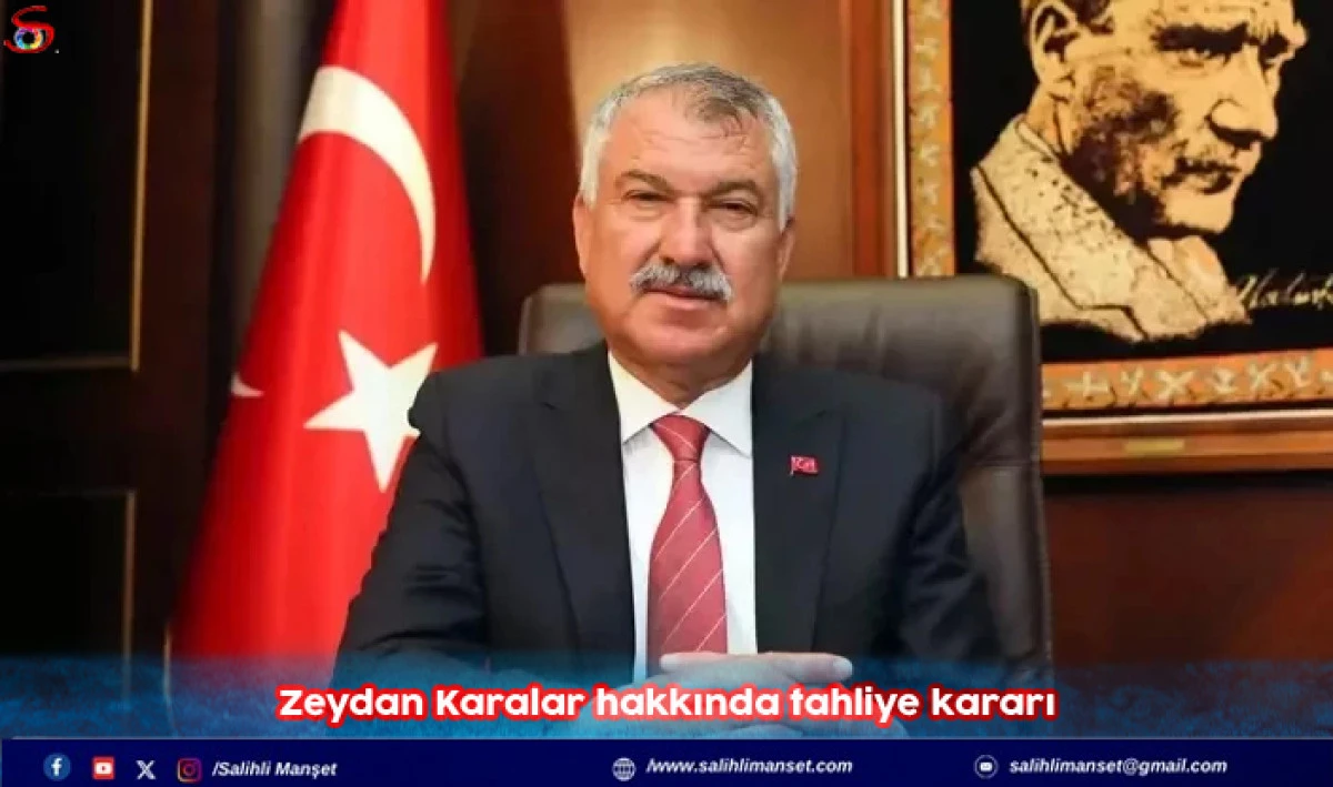 Zeydan Karalar hakkında tahliye kararı   