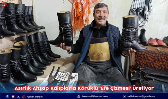 Asırlık Ahşap Kalıplarla K&ouml;r&uuml;kl&uuml; &lsquo;Efe &Ccedil;izmesi&rsquo; &Uuml;retiyor